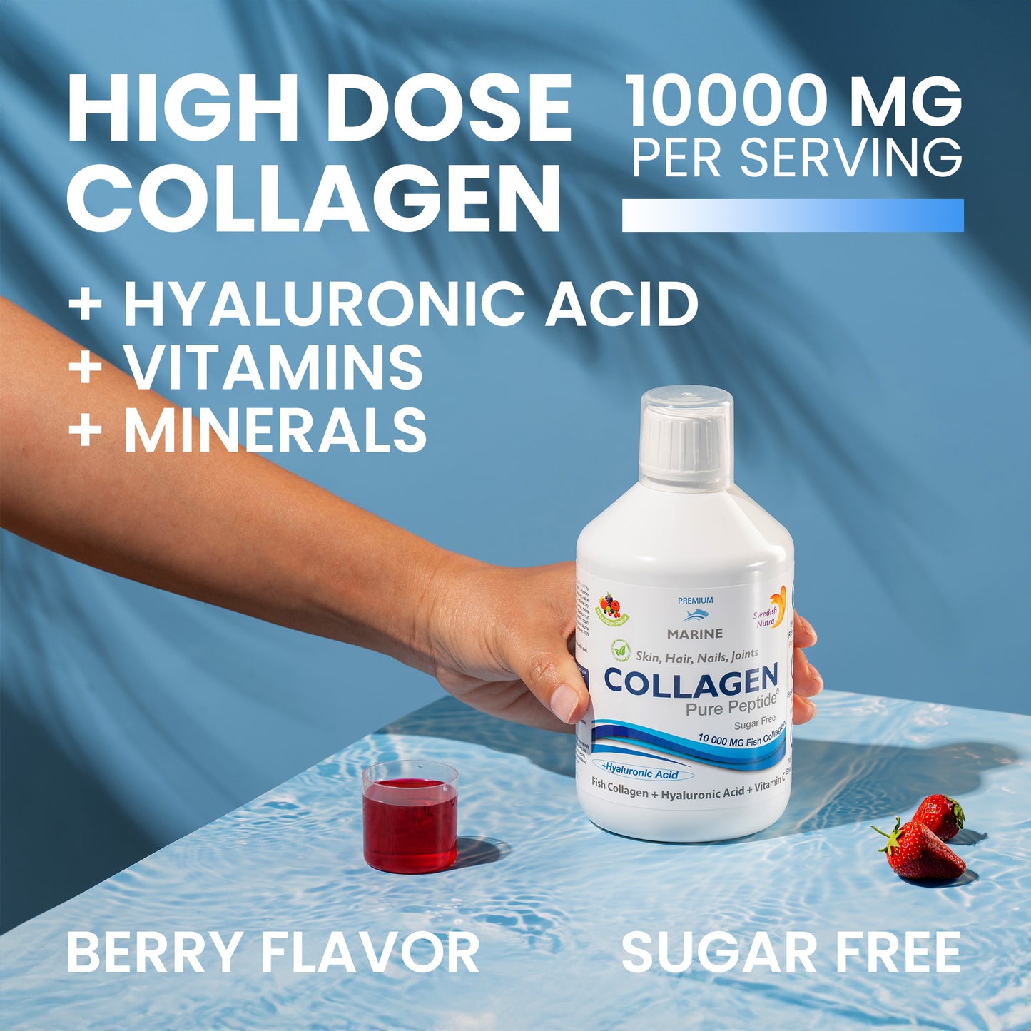 Collagen 10000 Marine (Vis Collageen) 20 dagen