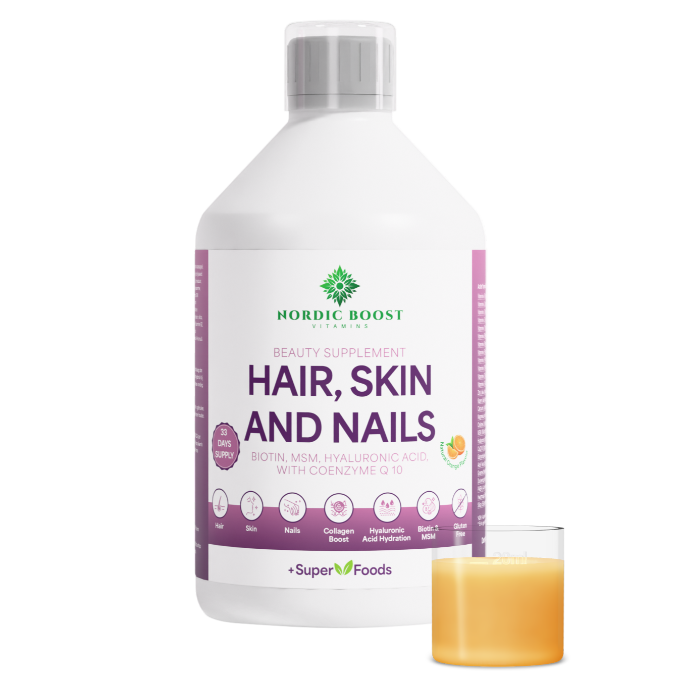 Hair, Skin & Nails 33 dagen