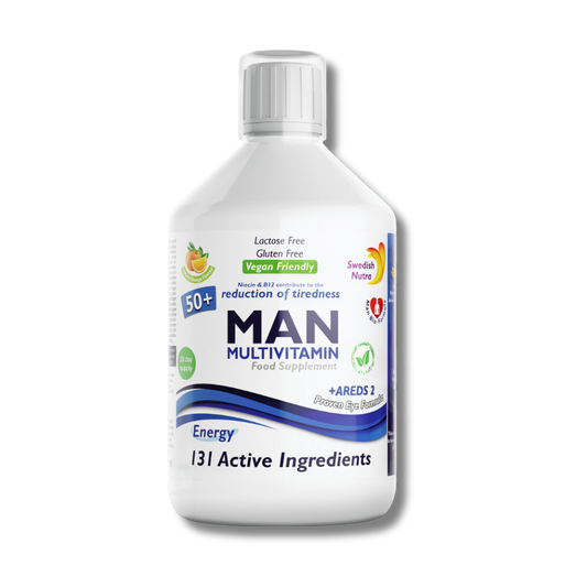 Man 50+ Multivitamin 33 day supply (500ml)