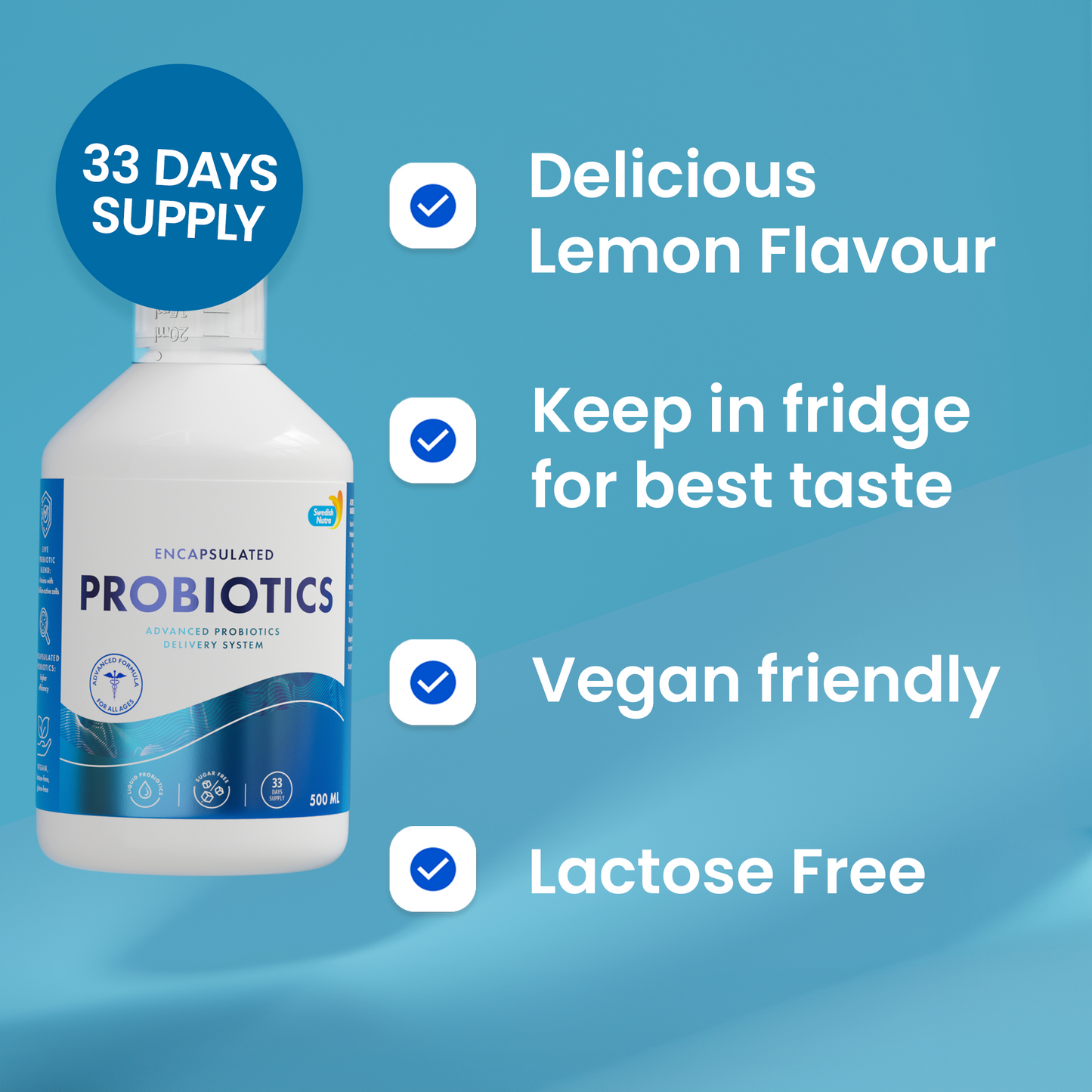 Encapsulated Probiotics 33 dagen