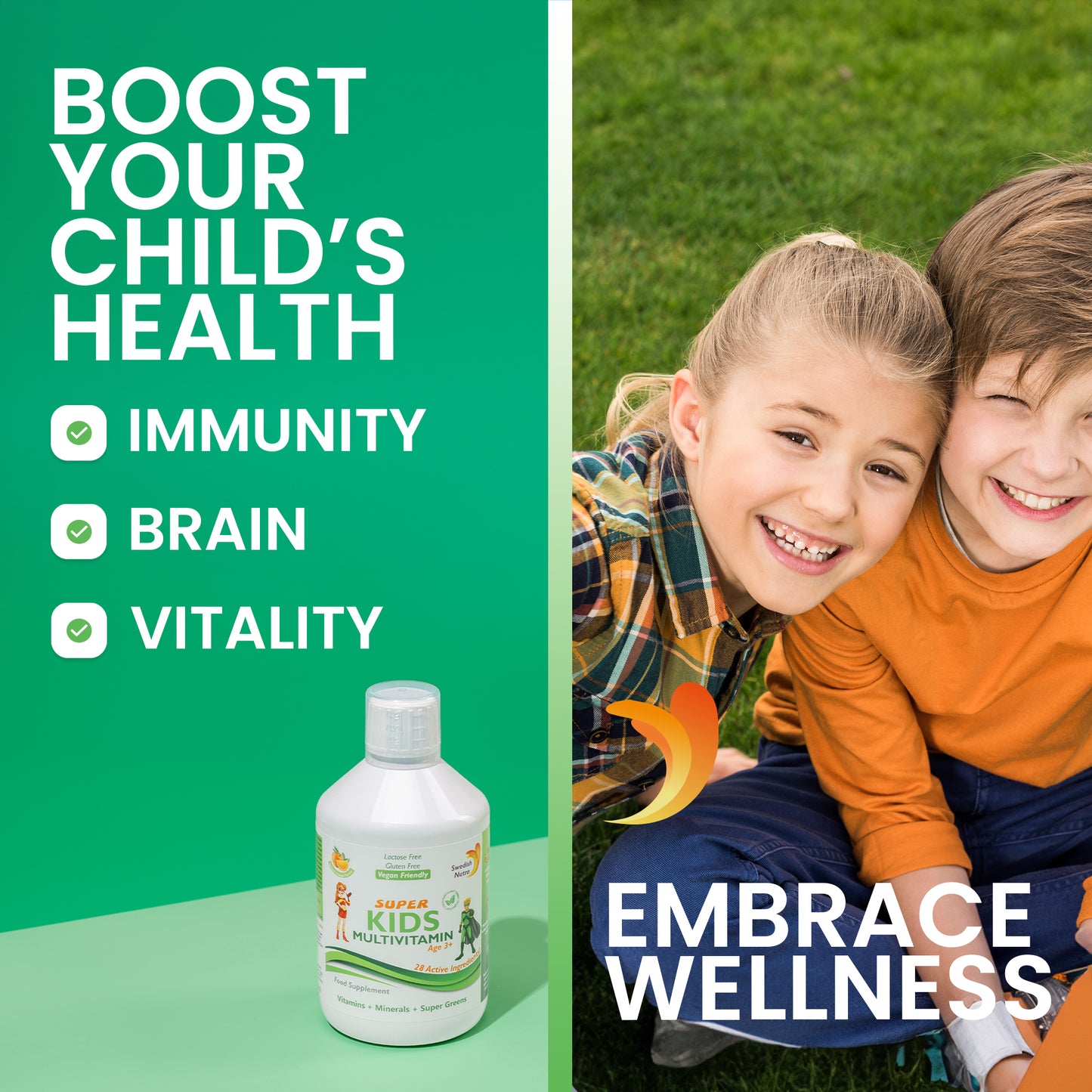 Super Kids Multivitamin 33 dagen