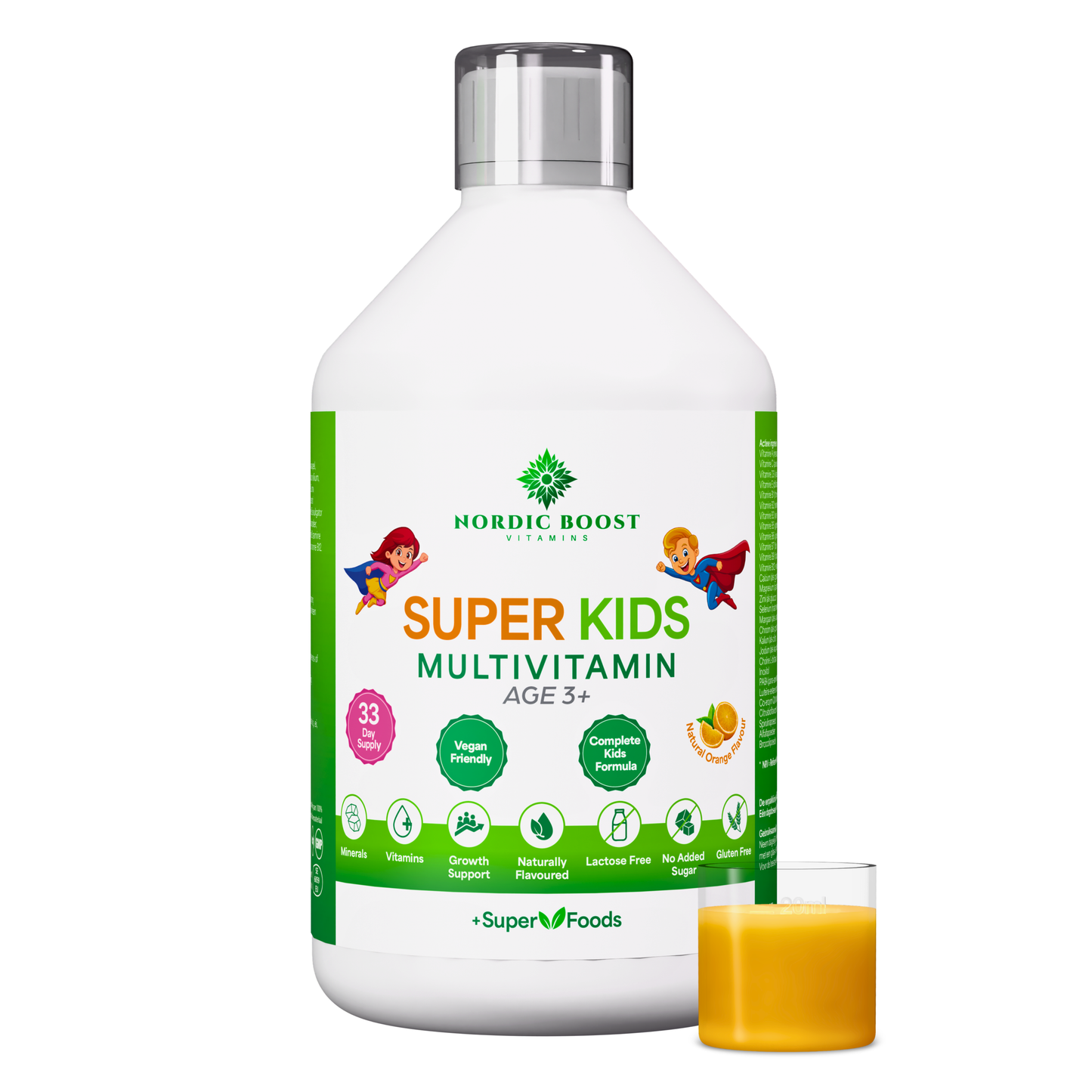 Super Kids Multivitamin 33 days (500ml)