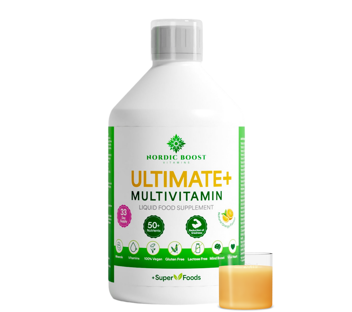 ULTIMATE+ Multivitamin 33 dagen