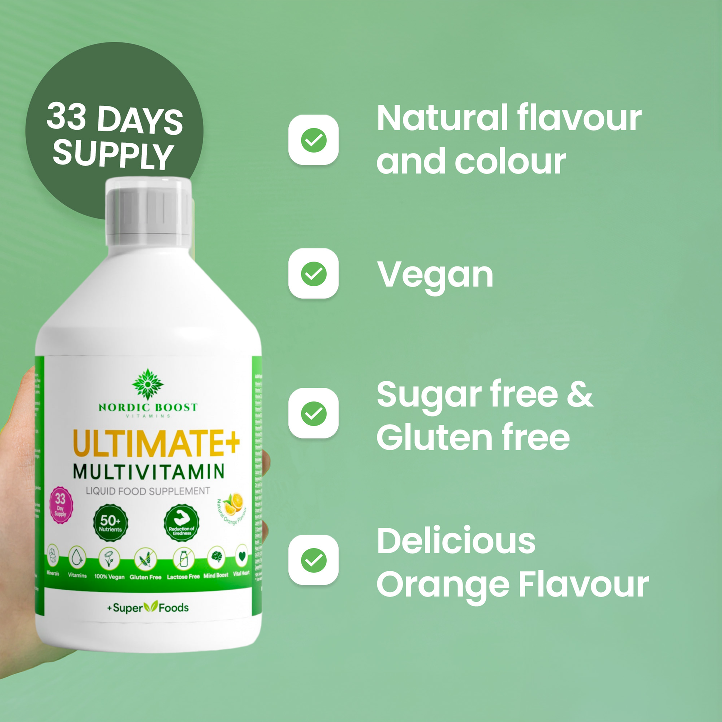 ULTIMATE+ Multivitamin 33 dagen