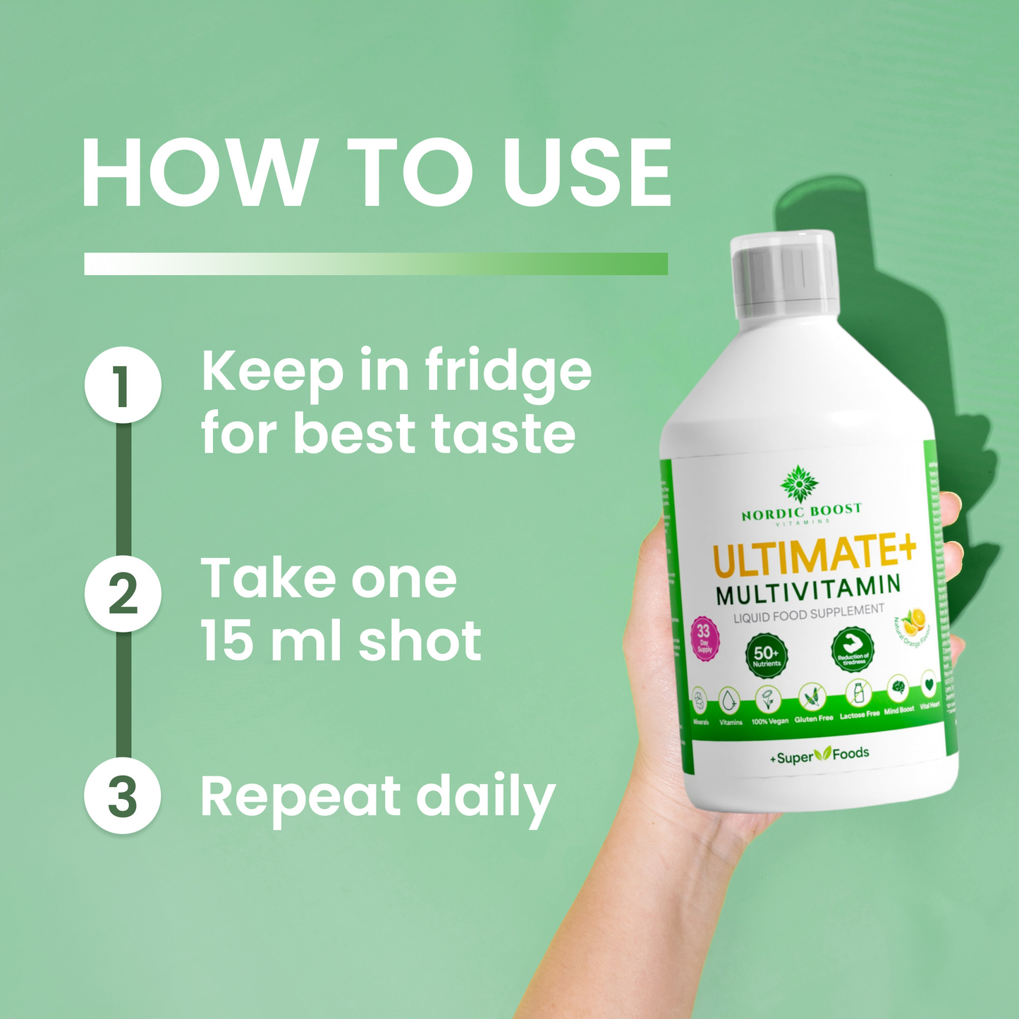 ULTIMATE+ Multivitamin 33 dagen